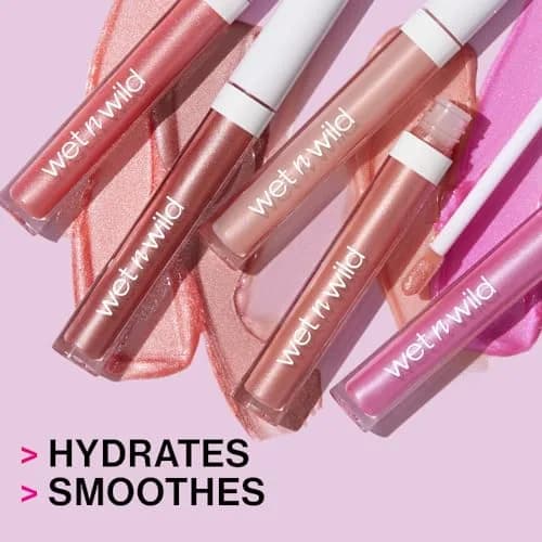 wet n wild MegaSlicks Lip Gloss, That's My Jam Shade, 5.39 g (0.19 Oz) | Vitamin E Enriched, Cruelty-Free & Vegan thumbnail 5