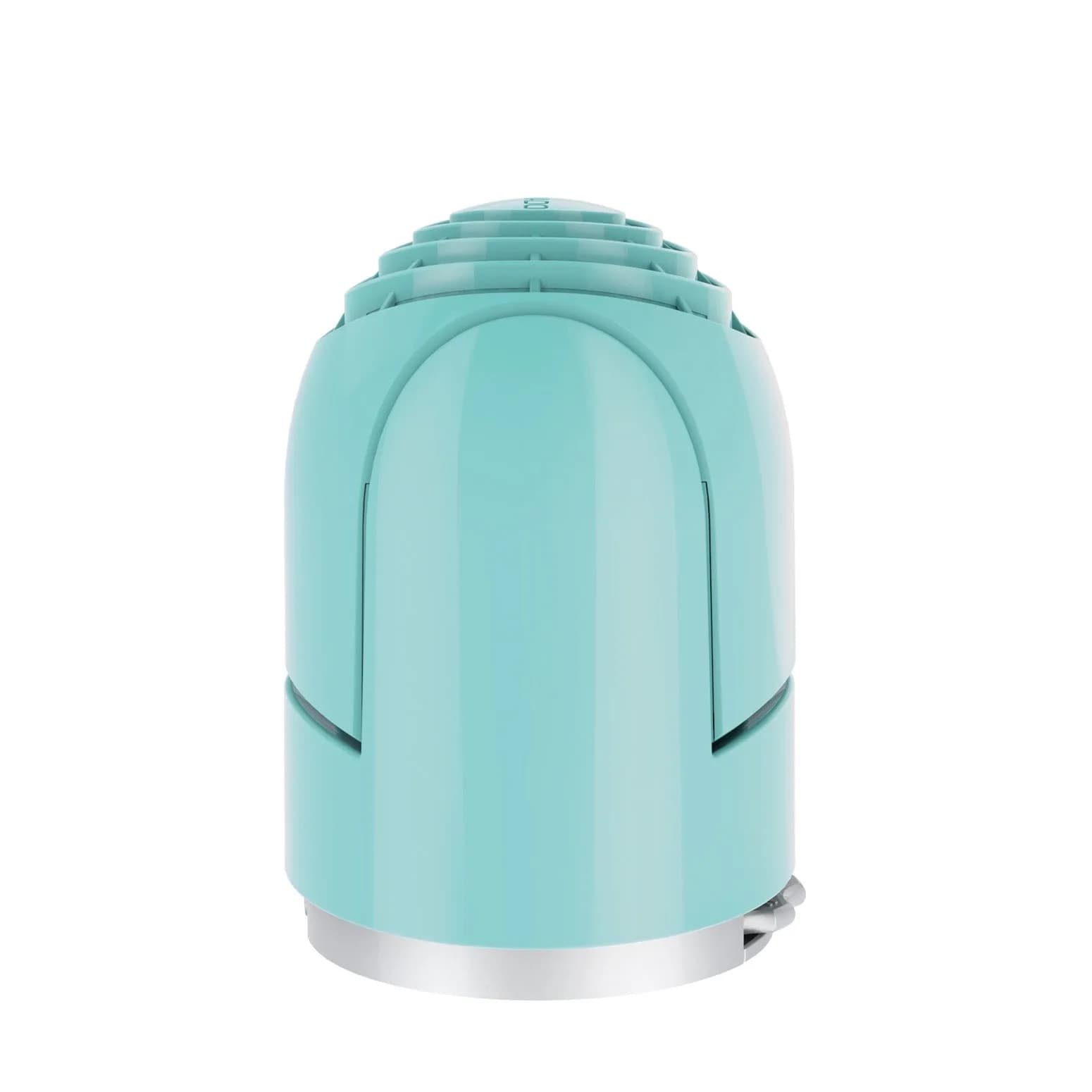 Vornado Flippi V6 Compact Air Circulator Fan, Quiet Portable Travel Fan for Office or Bedroom, Adjustable Head, 2 Speeds, Vintage White — Bliss Blue thumbnail 2