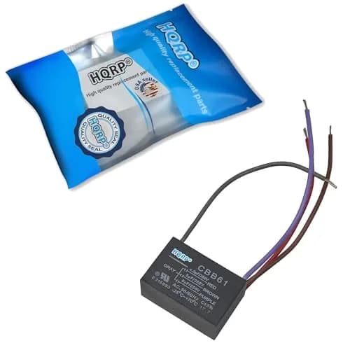 HQRP Ceiling Fan Capacitor 4.5uf+5uf+6uf | UL Listed Replacement for Ceiling Fans thumbnail 2