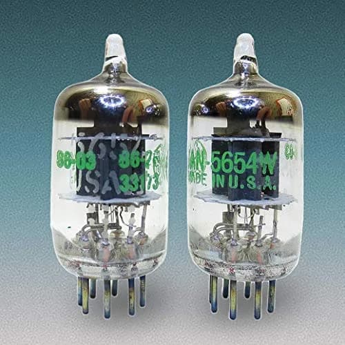 Riverstone Audio Tested/Matched Pair (2 Tubes) 7-Pin JAN 5654W Vacuum Tubes - Platinum Grade Upgrade for 6AK5 / 6J1 / EF95 thumbnail 5