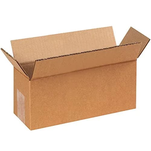 BOX USA 9x4x3 Long Corrugated Boxes Pack of 25 | Strong Wholesale Shipping & Storage thumbnail 1