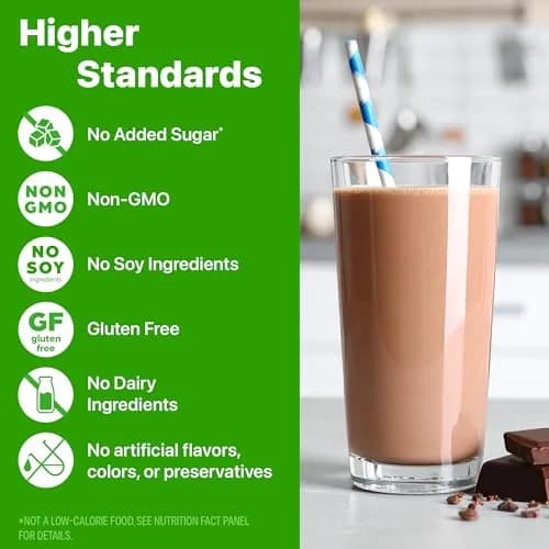 Orgain Organic Vegan Protein Powder Creamy Chocolate Fudge 1.02 lb (463 g) | 21g Protein Per Serving thumbnail 7