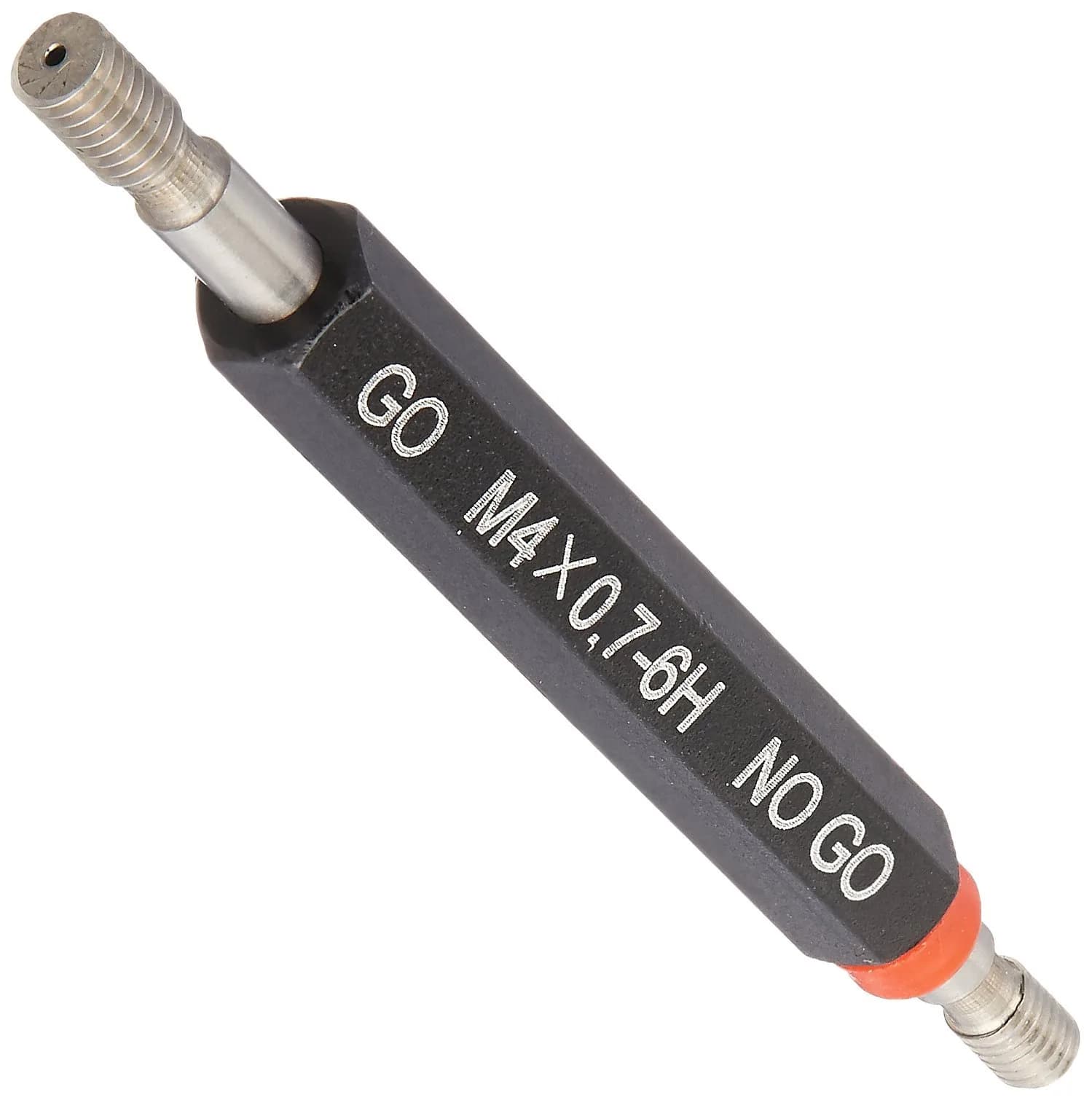 HHIP M4 x 0.7 H6 Thread Plug Gage (Go-Nogo) Set | Precision Measuring Tool