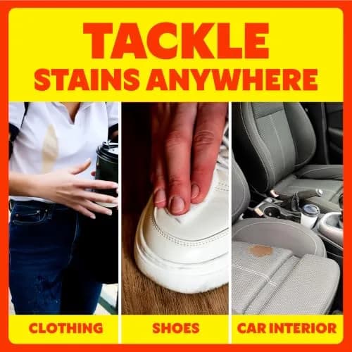Shout Wipe & Go Instant Stain Remover Wipes 144 Count | Portable Stain Solution for On-the-Go Messes thumbnail 4