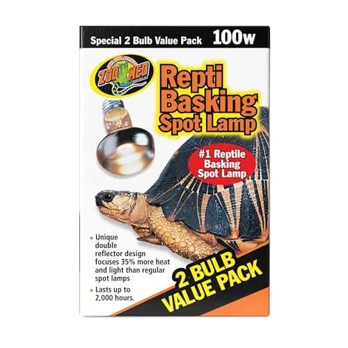 Zoo Med Basking Spot Lamps 100W (3 Packs of 2) | UVA Heat for Reptiles thumbnail 5