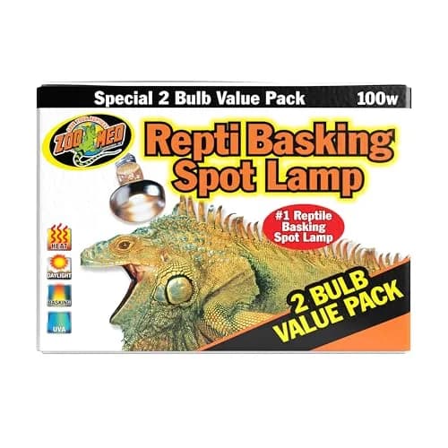 Zoo Med Basking Spot Lamps 100W (3 Packs of 2) | UVA Heat for Reptiles thumbnail 7