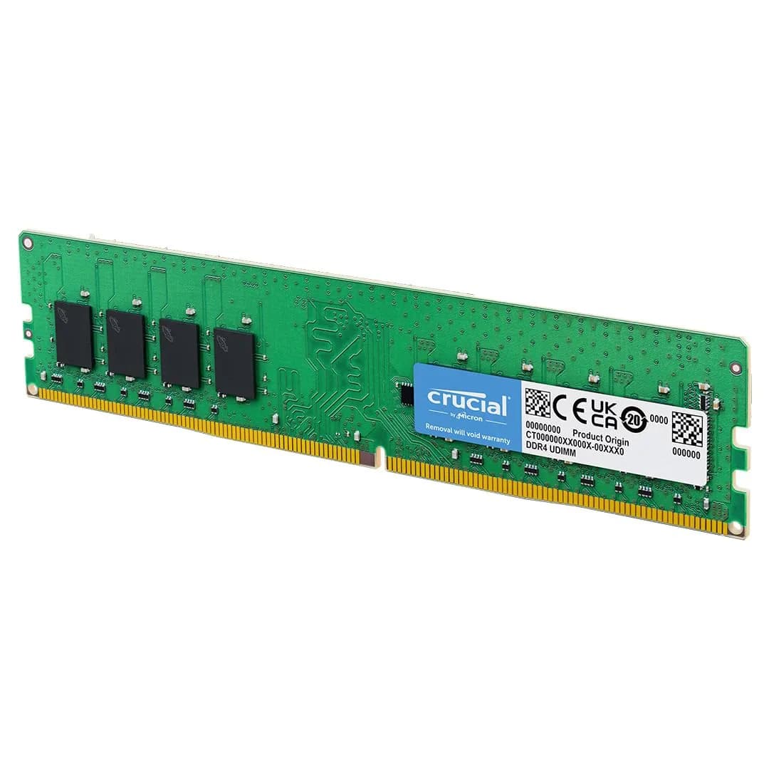 Crucial 8GB DDR4 2400MHz DIMM Memory Module | Seamless Multitasking & Faster Performance — 8GB