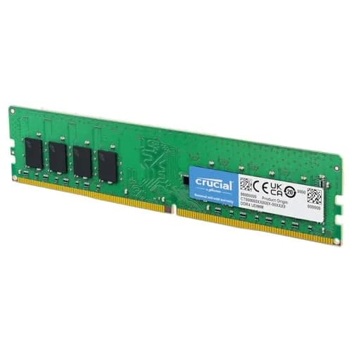 Crucial 8GB DDR4 2400MHz DIMM Memory Module | Seamless Multitasking & Faster Performance thumbnail 1