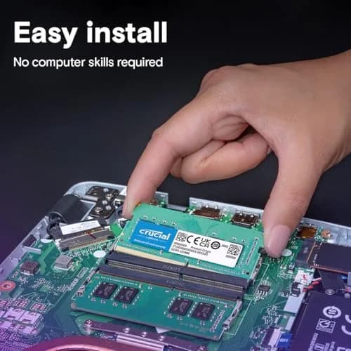 Crucial 16GB DDR4 RAM Kit (2x8GB) 2400MHz | Seamless Laptop Upgrade for 13th Gen Intel & AMD Ryzen thumbnail 5