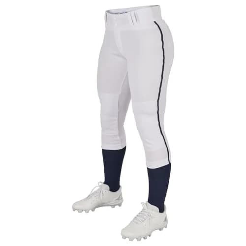 CHAMPRO Women's Tournament Low Rise Softball Pants with Side Piping | Durable, Comfortable & Abrasion-Resistant (70-120 chars) thumbnail 1