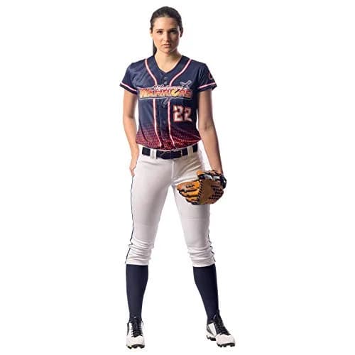 CHAMPRO Women's Tournament Low Rise Softball Pants with Side Piping | Durable, Comfortable & Abrasion-Resistant (70-120 chars) thumbnail 7