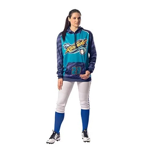 CHAMPRO Women's Tournament Low Rise Softball Pants with Side Piping | Durable, Comfortable & Abrasion-Resistant (70-120 chars) thumbnail 8