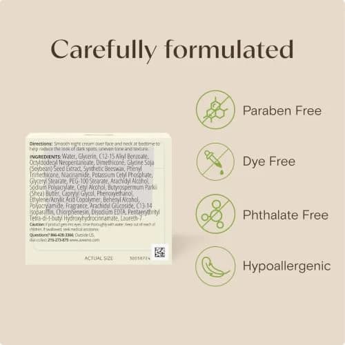 Aveeno Positively Radiant Night Cream 50ml (1.7 Fl Oz) | Evens Skin Tone & Texture thumbnail 8