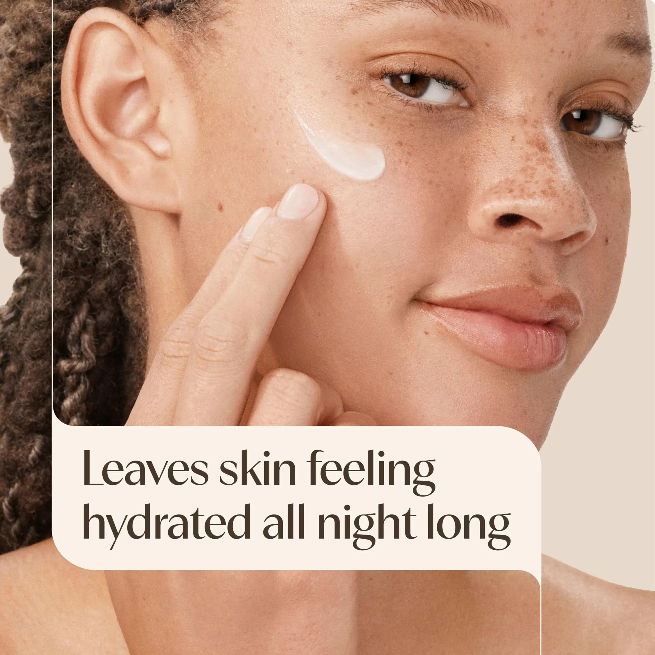 Aveeno Positively Radiant Night Cream 50ml (1.7 Fl Oz) | Evens Skin Tone & Texture - view 2