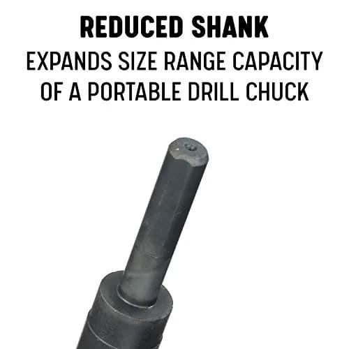 Drill America 53/64" Reduced Shank High Speed Steel Drill Bit | Precision Ground, Black Oxide Finish (70-120 chars) thumbnail 6