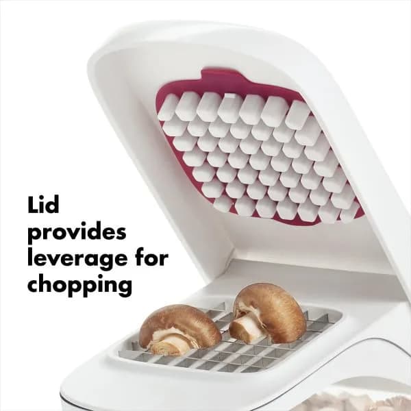 OXO Good Grips Vegetable and Onion Chopper with Easy Pour Opening, 1L (1.06 Qt) | Manual Kitchen Tool for Onions, Vegetables, and Fruits thumbnail 3