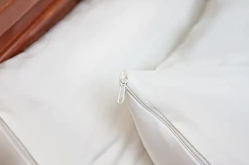 Hospitology Products Queen Pillow Encasement Set of 2 | 50cm x 76cm Waterproof Hypoallergenic Pillow Protector thumbnail 4
