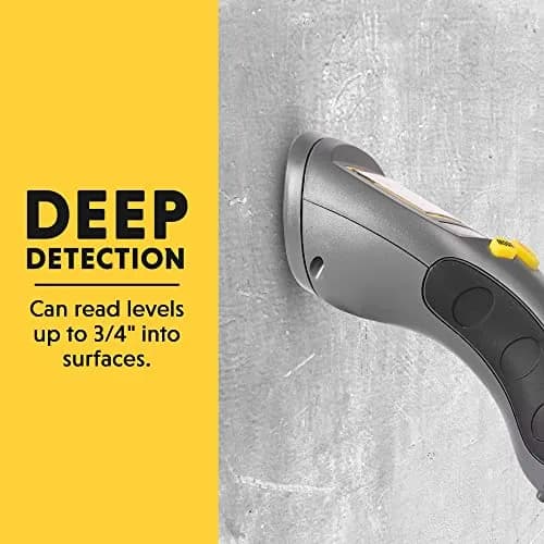 General Tools MM8 Pinless Moisture Meter | Detects Wood, Walls, Mold Up to 19mm Deep thumbnail 6