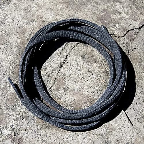 Lace Kings Oval Shoelaces Dark Grey 36in | Stylish Athletic Replacement thumbnail 4