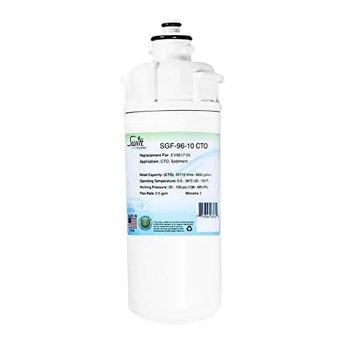 Swift Green Filters SGF-96-10 CTO Compatible Commercial Water Filter Cartridge 1 Pack | Reduces Chlorine & Sediment, Made in USA thumbnail 1