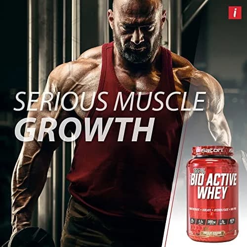 iSatori 100% Bio-Active Whey Protein Chocolate Flavor | 26 Servings, 25g Protein, Supports Faster Recovery thumbnail 3