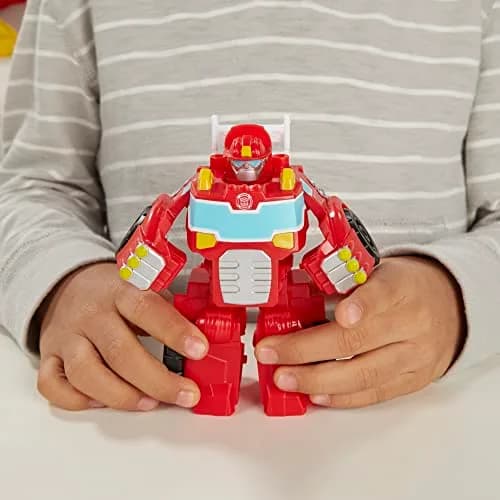 Transformers Rescue Bots Griffin Rock Team Action Figures 4-Pack | Easy 1-Step Conversion thumbnail 7