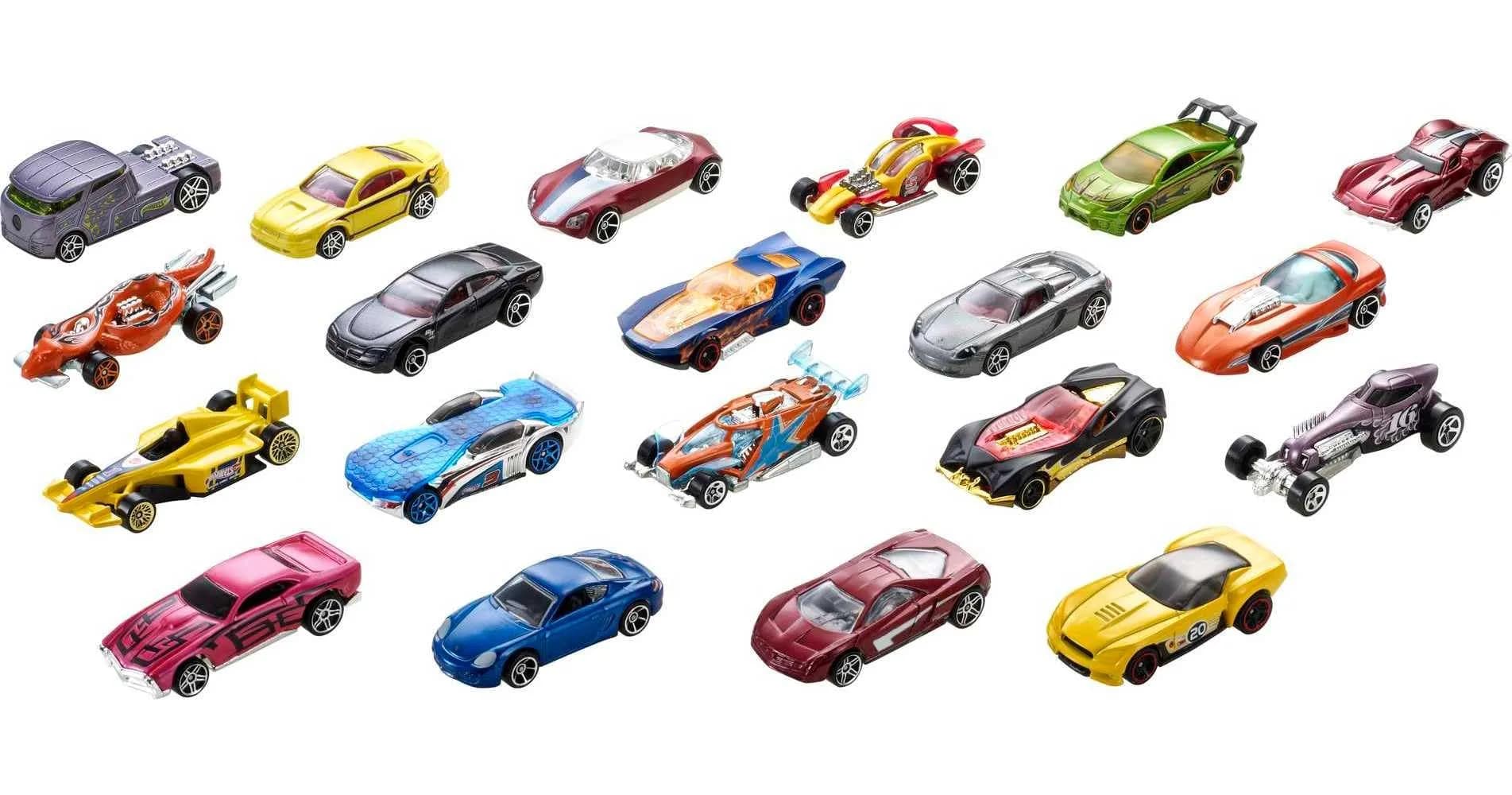 Hot Wheels Toy Cars & Trucks 20-Pack, Set of 20 1:64 Scale Vehicles | Instant Collection - view 6