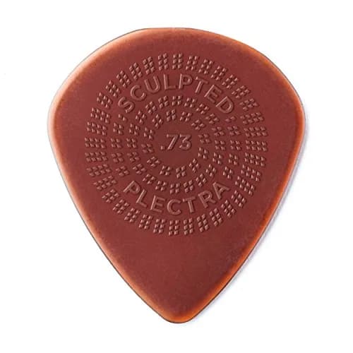 Jim Dunlop Primetone Jazz III XL Grip Picks .73mm (3-Pack) | Sculpted Edges for Articulate Runs thumbnail 2