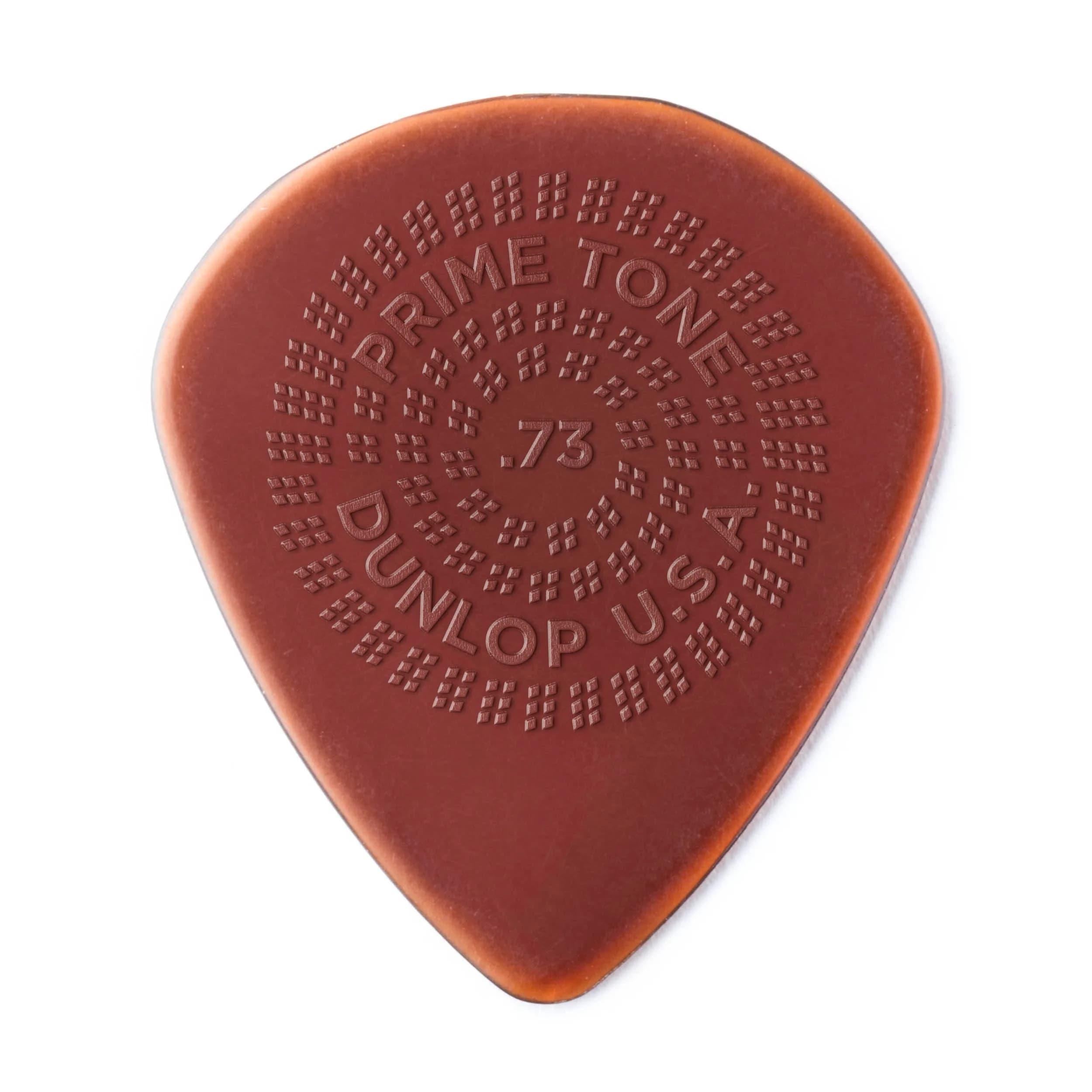 Jim Dunlop Primetone Jazz III XL Grip Picks .73mm (3-Pack) | Sculpted Edges for Articulate Runs - main product image