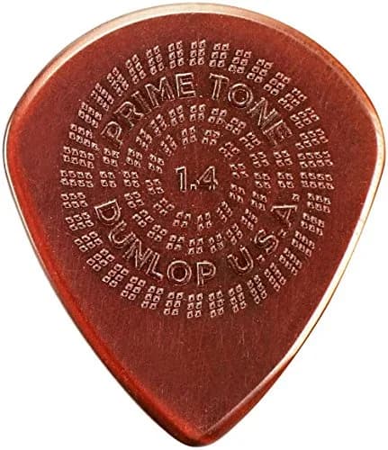 Jim Dunlop Primetone Jazz III XL Grip Pick 1.4mm (3 Pack) | Fast, Articulate Guitar Picks — 1.4 mm