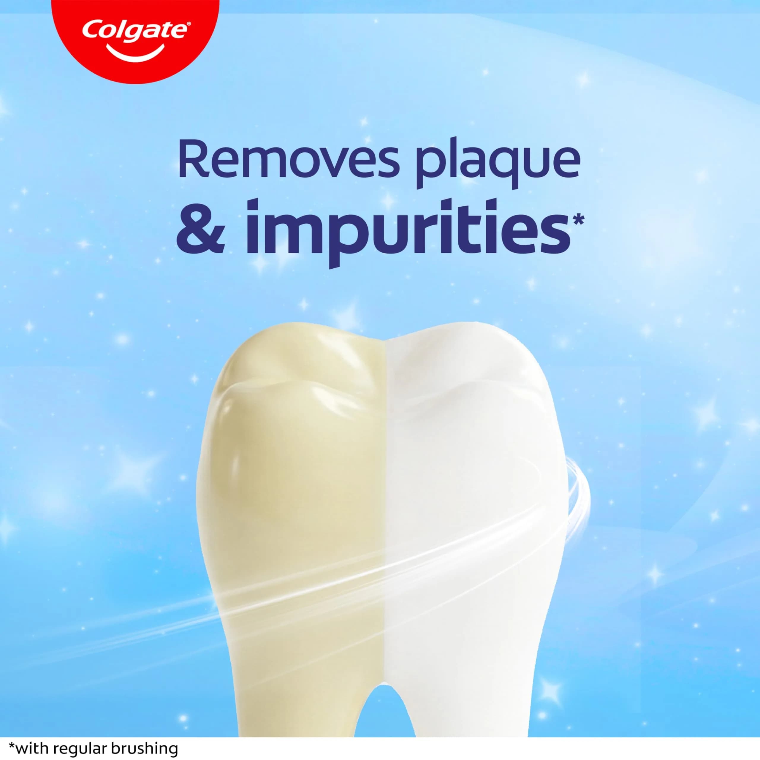 Colgate Baking Soda and Peroxide Whitening Toothpaste 75ml (2.5 oz) | Fluoride Anticavity Formula - view 5