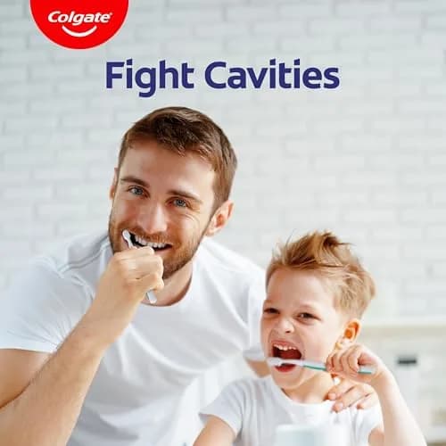 Colgate Baking Soda and Peroxide Whitening Toothpaste 75ml (2.5 oz) | Fluoride Anticavity Formula thumbnail 6