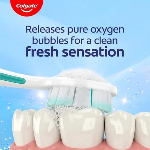 Colgate Baking Soda and Peroxide Whitening Toothpaste 75ml (2.5 oz) | Fluoride Anticavity Formula thumbnail 2