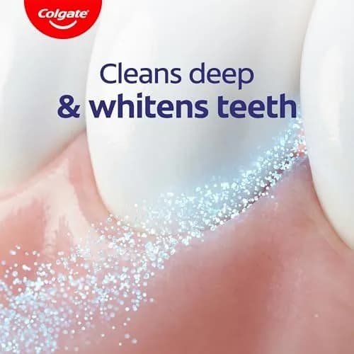 Colgate Baking Soda and Peroxide Whitening Toothpaste 75ml (2.5 oz) | Fluoride Anticavity Formula thumbnail 3