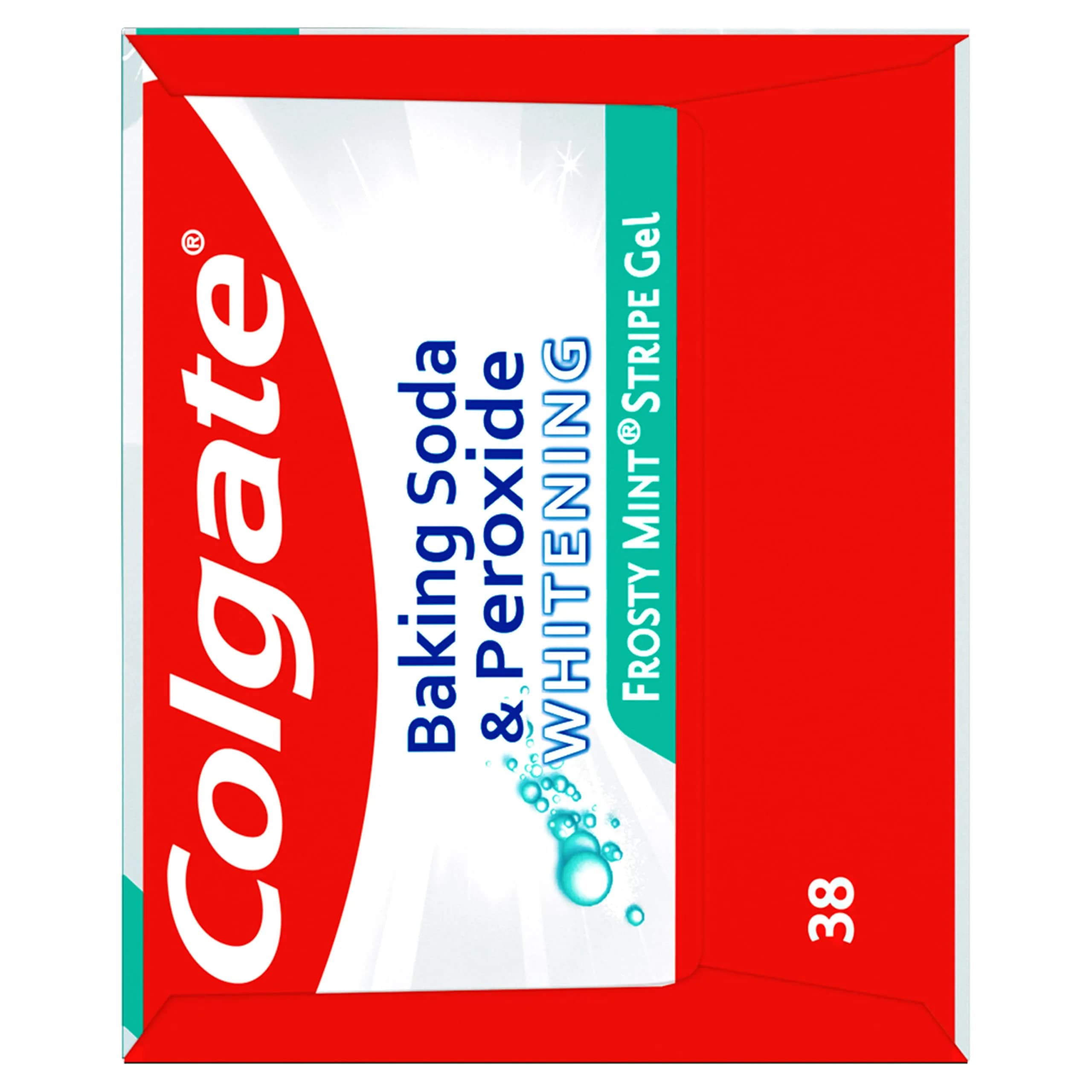 Colgate Baking Soda and Peroxide Whitening Toothpaste Gel Frosty Mint 170g (6 Ounce Tube, 6 Pack) | Fights Cavities & Removes Stains - view 9