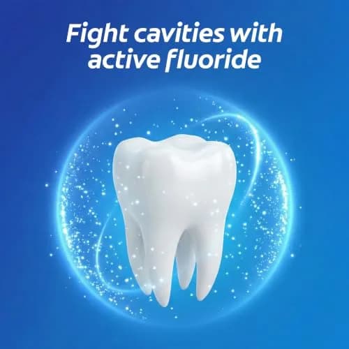 Colgate Cavity Protection Fluoride Toothpaste, Great Regular Mint, 6 x 6 oz (170 g) | ADA Accepted Anticavity Formula thumbnail 2