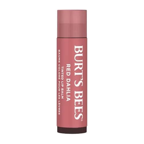 Burt's Bees Tinted Lip Balm, Red Dahlia, 4.25g (0.15 Oz) | 8 Hours Hydration thumbnail 1