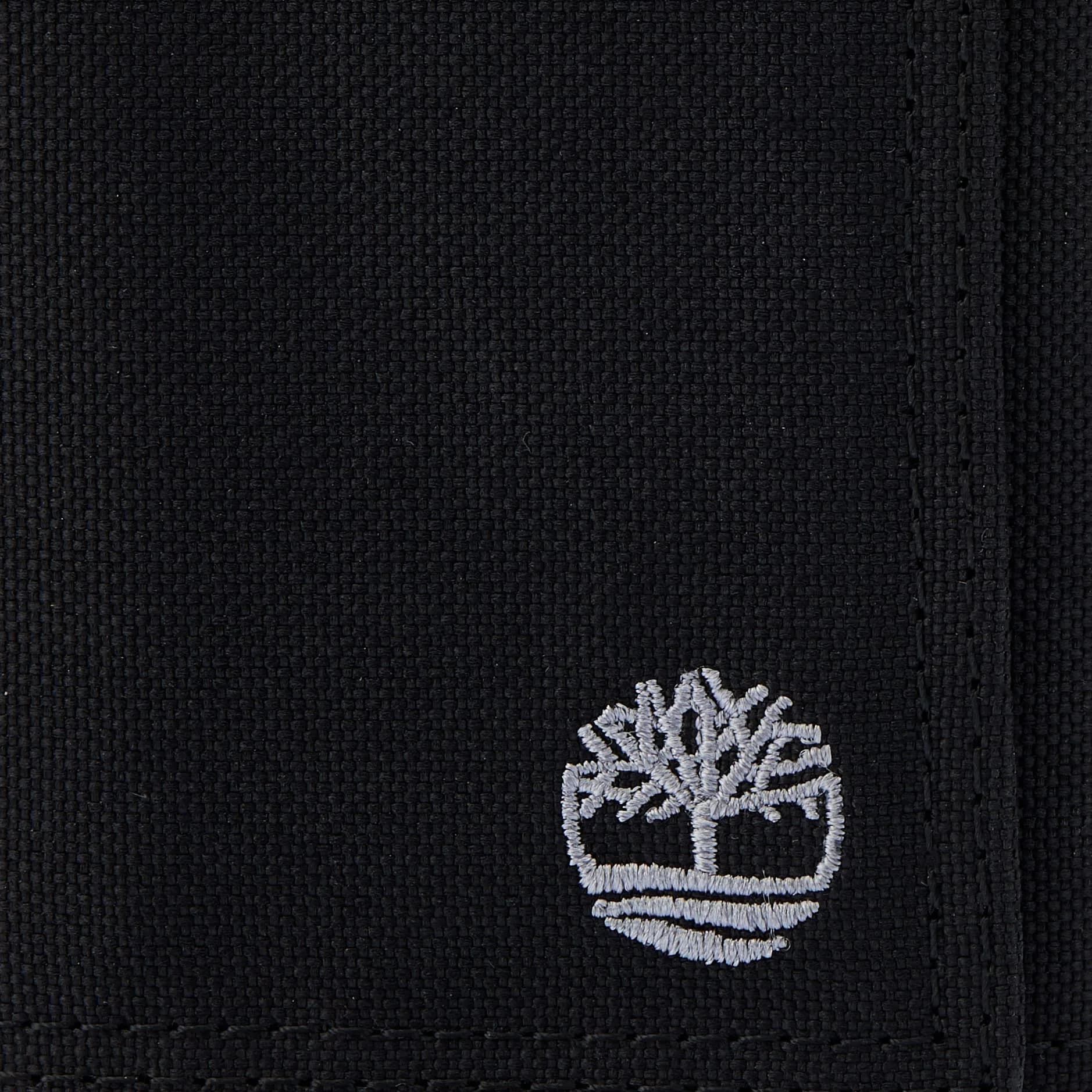 Timberland Men's Trifold Nylon Wallet Black | 13 Card Slots, ID Window, Billfold - view 3
