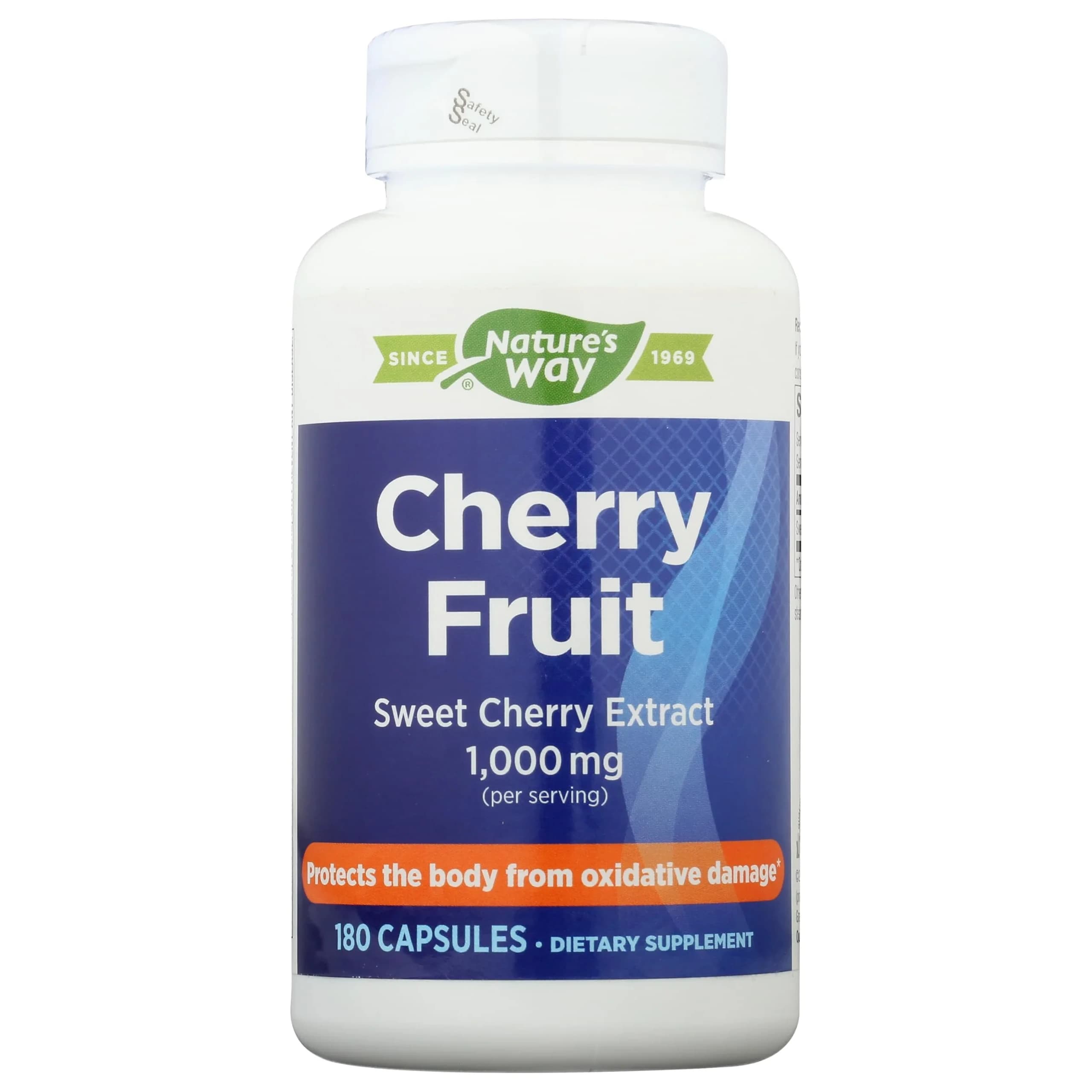 Nature's Way Sweet Cherry Extract 1000 mg 180 ct Capsules | Supports Antioxidant Pathways