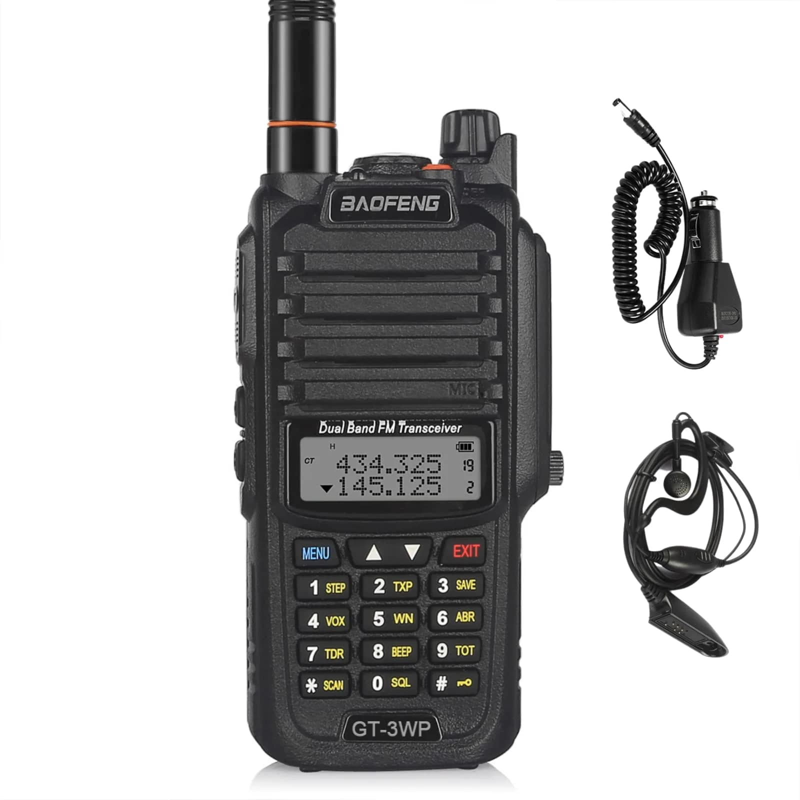 BAOFENG GT-3WP Dual Band Two-Way Radio IP67 Waterproof Dustproof | Reliable Wet Environment Communication