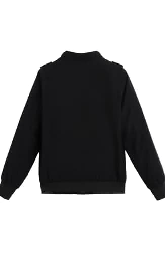 Members Only Men's Classic Iconic Racer Slim Fit Jacket (Black, Small) | Timeless Style for Men thumbnail 7