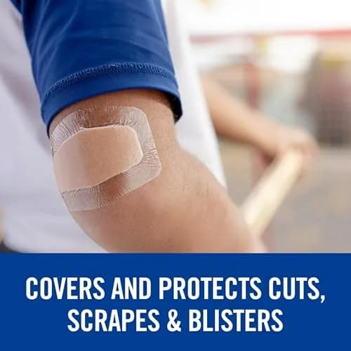 Nexcare Waterproof Clear Bandages Assorted Sizes 100 Count | 360 Degree Seal for Water & Germ Protection thumbnail 5