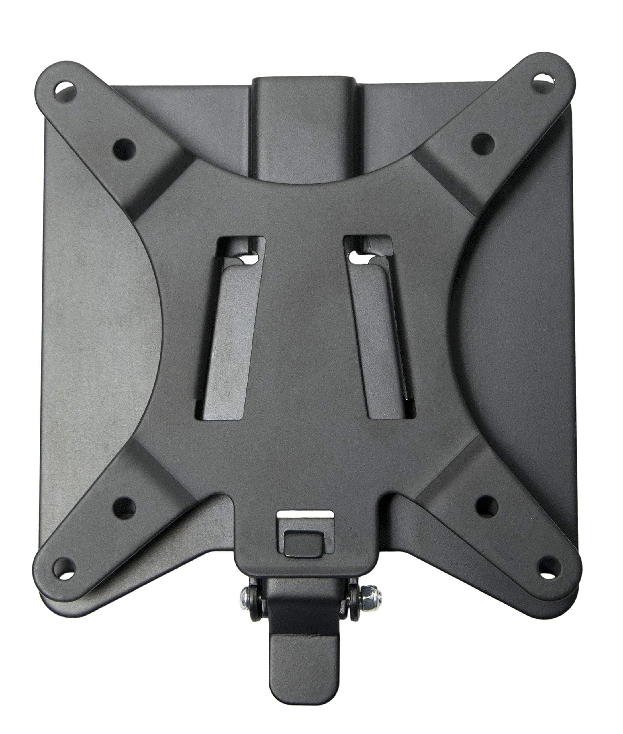 VIVO Adapter VESA Mount Quick Release Bracket Kit, Stand & Wall Mount, 75x75mm/100x100mm, Black | Easy LCD Monitor & TV Mounting