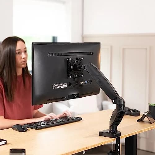 VIVO Adapter VESA Mount Quick Release Bracket Kit, Stand & Wall Mount, 75x75mm/100x100mm, Black | Easy LCD Monitor & TV Mounting thumbnail 6