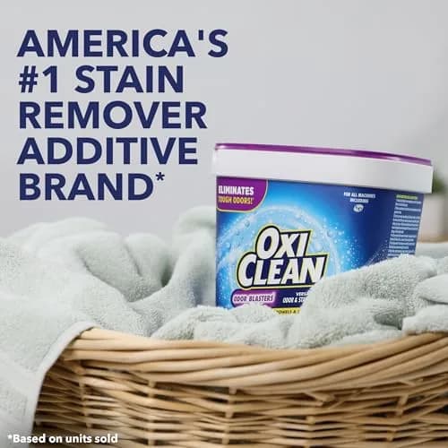 OxiClean Odor Blasters Versatile Odor and Stain Remover Powder 2.27 kg (5 lb) | Oxygen-Powered Stain & Odor Eliminator thumbnail 8
