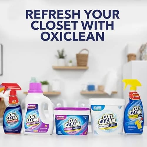 OxiClean Odor Blasters Versatile Odor and Stain Remover Powder 2.27 kg (5 lb) | Oxygen-Powered Stain & Odor Eliminator thumbnail 9