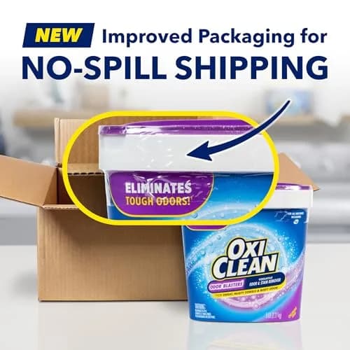 OxiClean Odor Blasters Versatile Odor and Stain Remover Powder 2.27 kg (5 lb) | Oxygen-Powered Stain & Odor Eliminator thumbnail 2