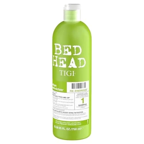 TIGI Bed Head Re-Energize Daily Shampoo for Normal Hair, 750ml (25.36 fl oz) | Hydrating & Strengthening thumbnail 4