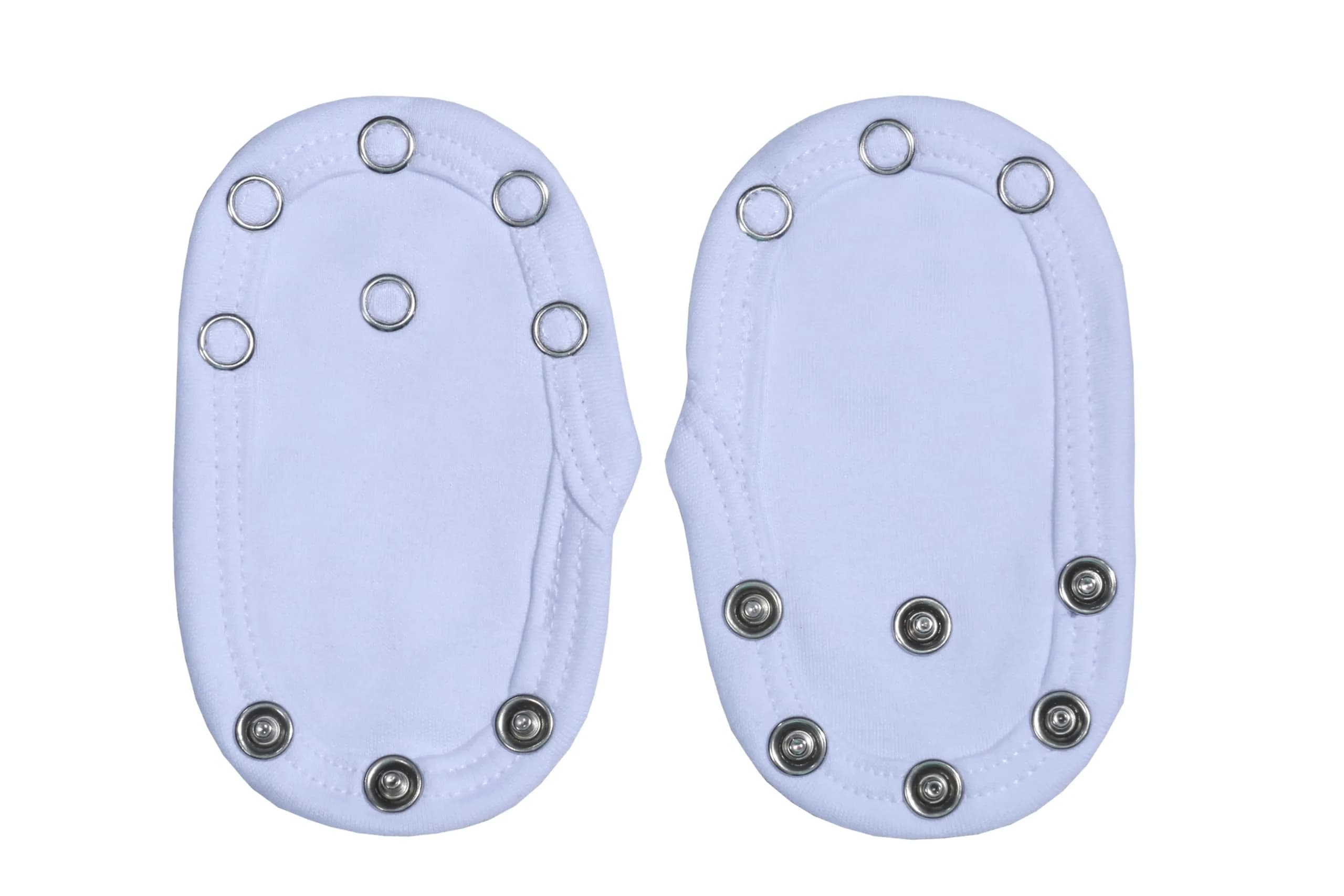 Matissa Baby Bodysuit Extender Pack of 2 | Adjustable Length for Bodysuits (4.5 x 3 inches)