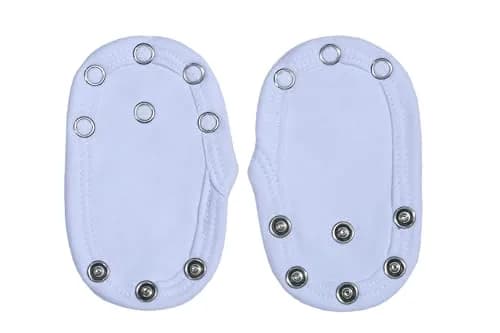 Matissa Baby Bodysuit Extender Pack of 2 | Adjustable Length for Bodysuits (4.5 x 3 inches) thumbnail 1